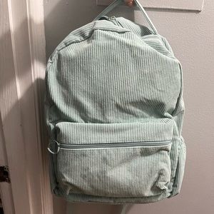 Corduroy Baby Blue Backpack